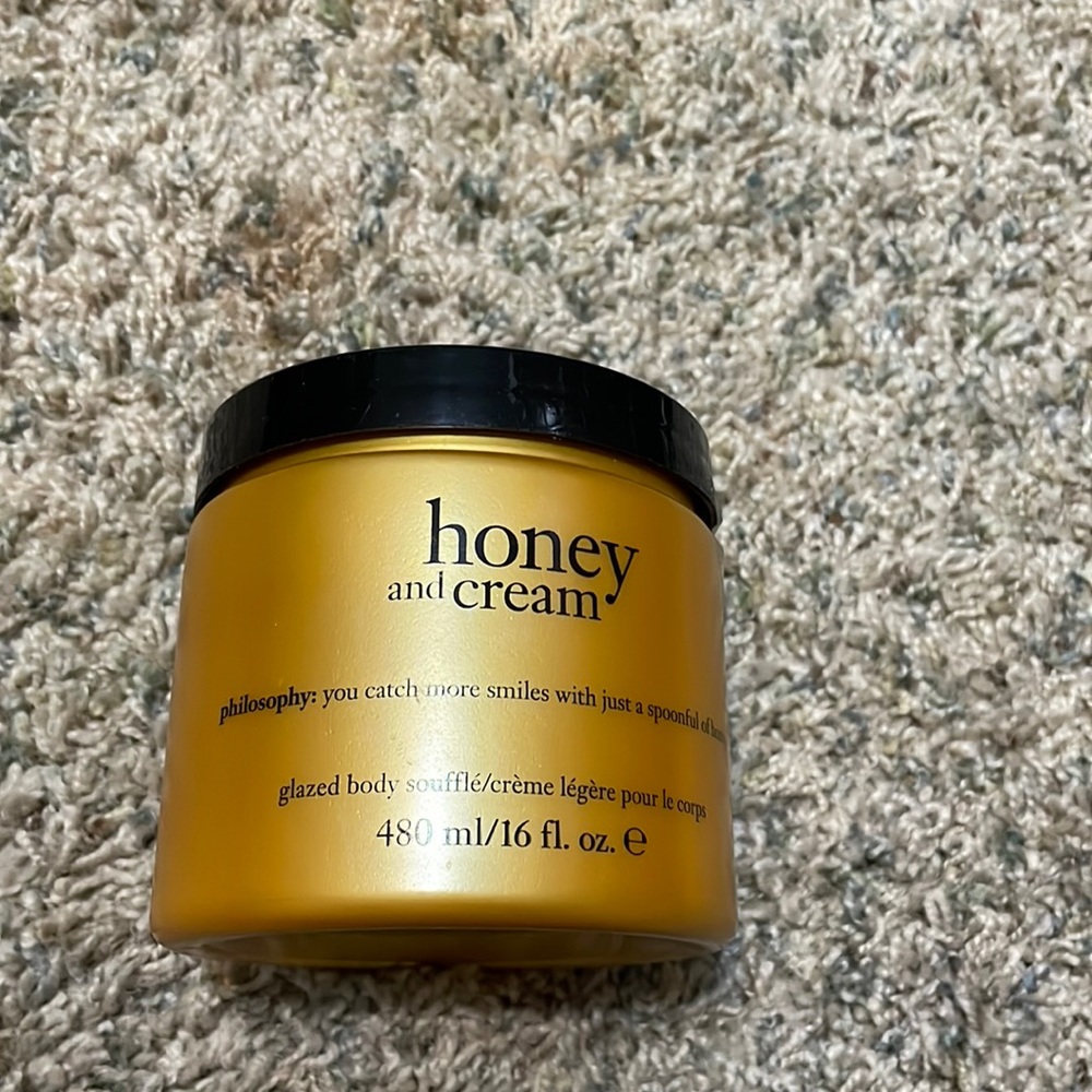 Philosophy-Honey and Cream glazed body  soufflé  16 oz